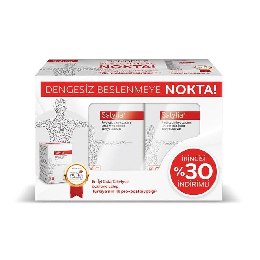 Satylia 60 Kapsül 1+1 Kofre