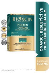 Bioxcin Keratin & Argan Onarıcı Şampuan 300 Ml - Yıpranmış Ve Hasar Görmüş Saçlar 2 Li Avantaj Set