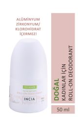 Incia Doğal Roll-On Deodorant Kadın 50 ml