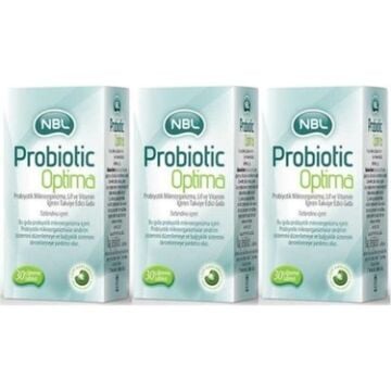 NBL Probiotic Optima 30 Çiğneme Tableti 3 Adet