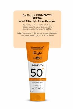Dermoskin Be Bright Pigmentyl Güneş Kremi SPF50+ 75 ml - İkili Kofre