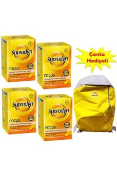 Supradyn Focus 30 Tablet 4 Adet Sırt Çantası Hediye