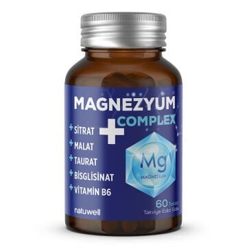Natuwell Magnezyum Complex 60 Tablet