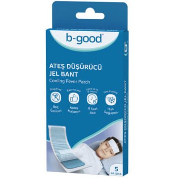 B-GOOD Ateş Düşürücü Jel Bant 5'li