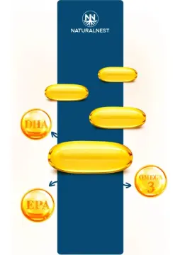 Natural Nest Omega3 Balık Yagı 60 Kapsul