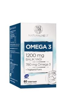 Natural Nest Omega3 Balık Yagı 60 Kapsul