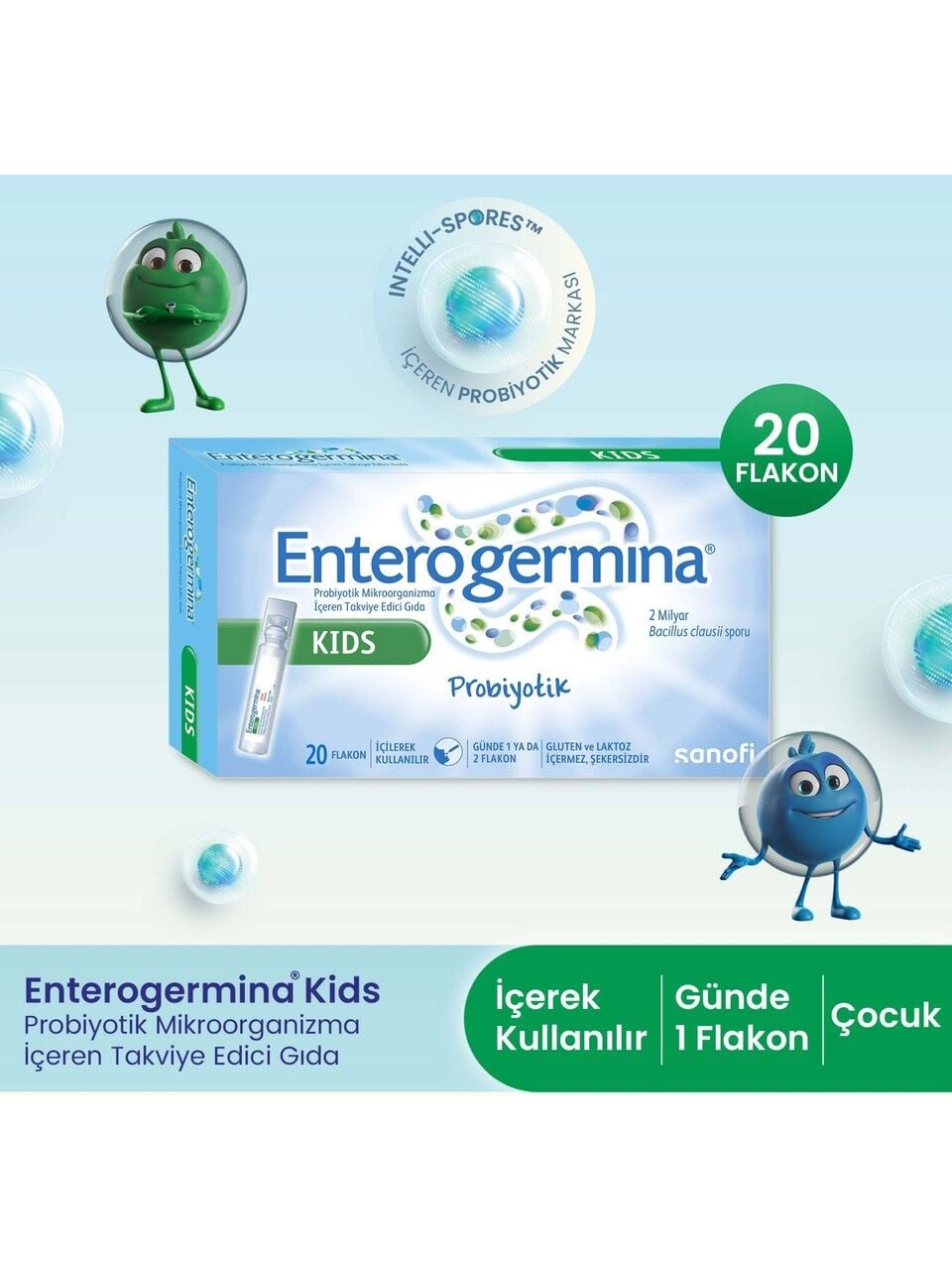Enterogermina Kids 5 ml 20 Flakon