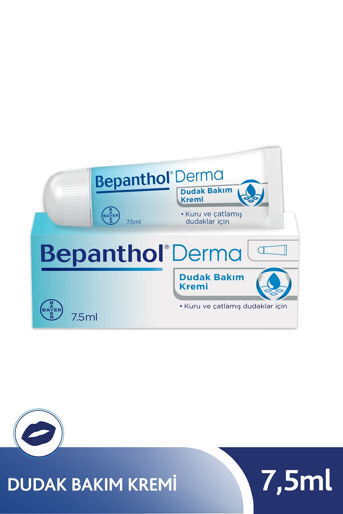 Bepanthol Derma Dudak Bakım Kremi 7,5 ml
