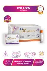 Wellcare Collagen Beauty Plus 5500 mg Frenk Üzümü & Portakal Likit 30 Tüp x 40 ml