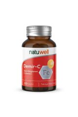 Demir-c (DEMİR BİSGLİSİNAT C VİTAMİNİ) 60 Kapsül 8683873980192