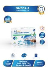 Wellcare Omega 3 Balık Yağı 750 mg 30 Kapsül
