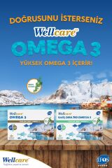 Wellcare Omega 3 Balık Yağı 750 mg 30 Kapsül