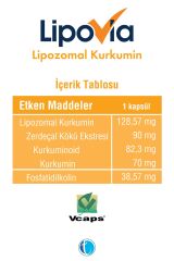 Lipovia Lipozomal Kurkumin 30 Kapsül