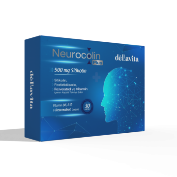 Neurocolin Plus 500mg Sitikolin Takviyesi