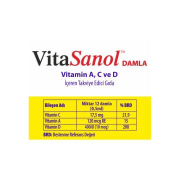 Vitasanol Drops ACD3 Damla 30 ml