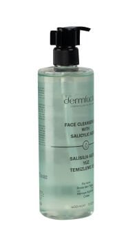 Dermfactor Salisilik Asitli Yüz Temizleme Jeli Akneye Eğilimli Ciltler 400 ml
