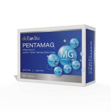 Dellavita Pentamag 5-Magnezyum Kompleks 60 Tablet