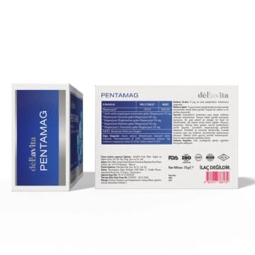 Dellavita Pentamag 5-Magnezyum Kompleks 60 Tablet