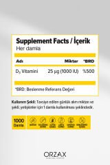 Ocean Vitamin D3 1000IU 50ml Damla