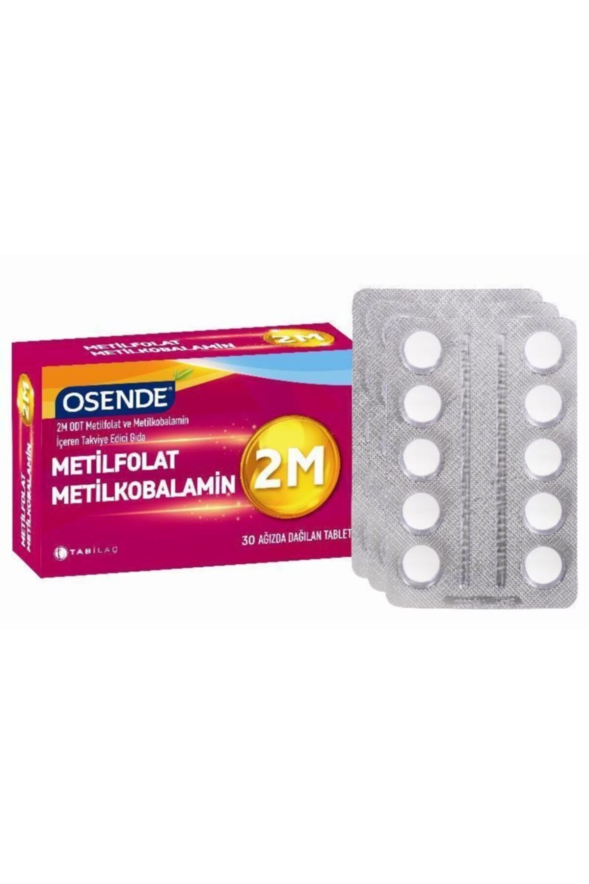 2m Metilfolat Metilkobalamin 30 Tablet