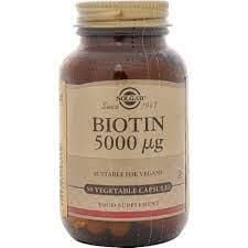 Solgar Biotin 5000 mg 50 Kapsül