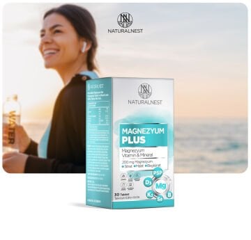 Naturalnest Magnezyum Plus 90 Tablet
