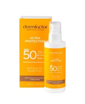 Dermfactor Ultra Protection Lekeye Eğilimli Cilt Tipleri İçin Güneş Kremi SPF50 120 ml