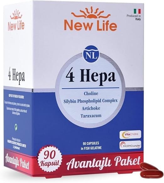 New Life 4 Hepa 90 Softgel Kapsül