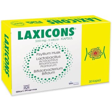 Glion Pharma Laxicons 30 Kapsül