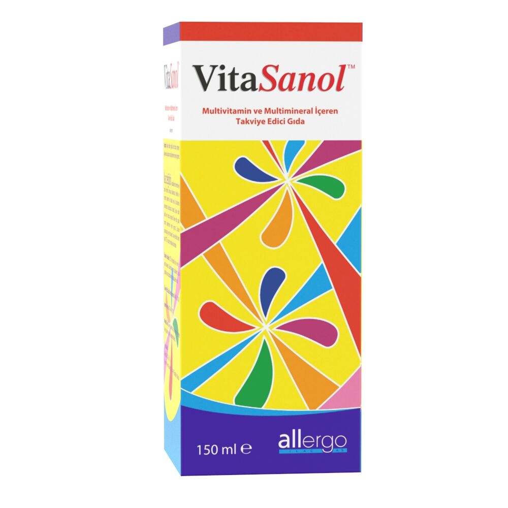 Vitasanol Multivitamin Multimineral Şurup 150 ml