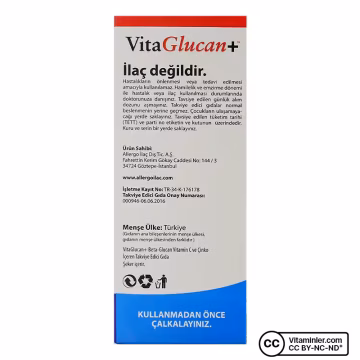 VitaGlucan Beta Glucan & C Vitamini Şurup 150 ml