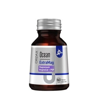 Ocean EXTRAMAG Magnezyum Bisglisinat + P5P 60 Tablet