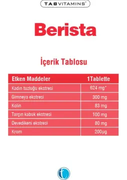 Tabvitamins Berista 60 Tablet
