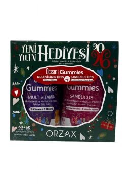 Ocean Yılbaşı Seti - Kids Gummies Sambucus 60'lı + Multivitamin 60'lı