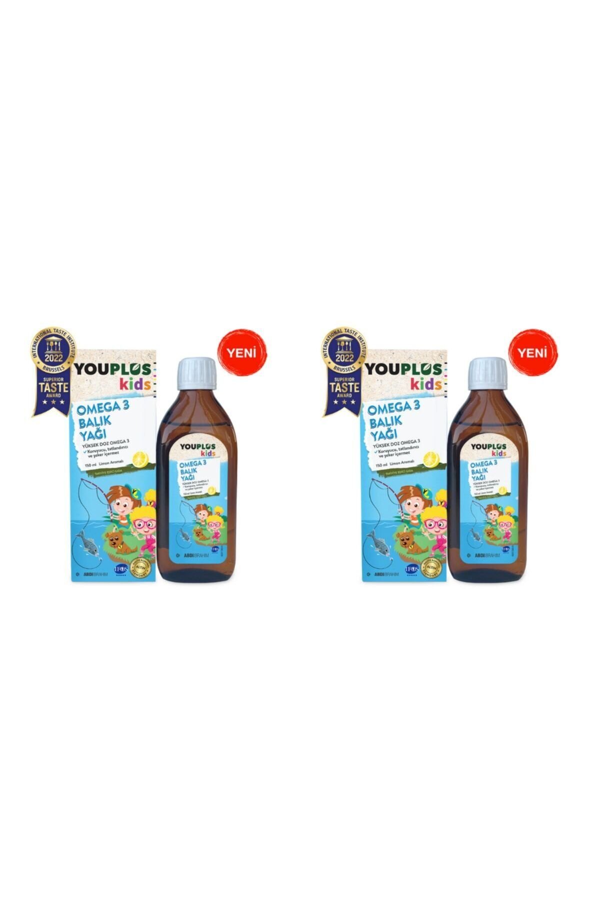 Youplus Youplus Kids Omega 3 150 ml Şurup 2 Adet