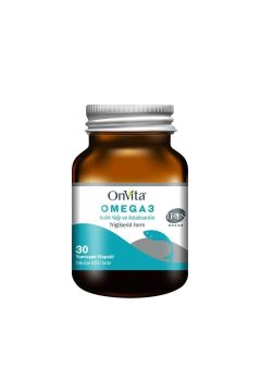Onvita Omega 3 Balık Yağı & Astaksantin 30 Kapsül