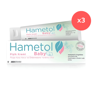 Hametol 3x Hametol Pişik Kremi Baby - 3 Adet