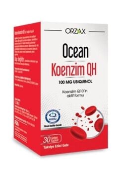 Koenzim QH 100 Mg Ubiquinol 30 Kapsül 8697595871522