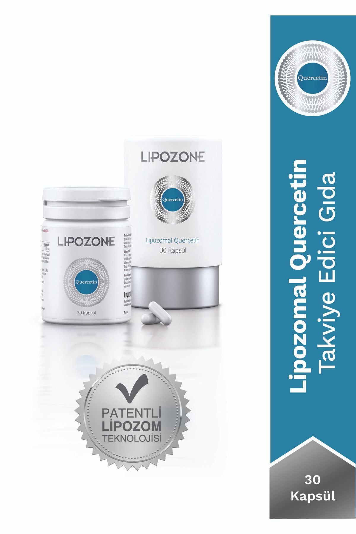 Lipozone Lipozomal Quercetin 125 Mg 30 Kapsül