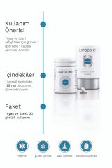 Lipozone Lipozomal Quercetin 125 Mg 30 Kapsül