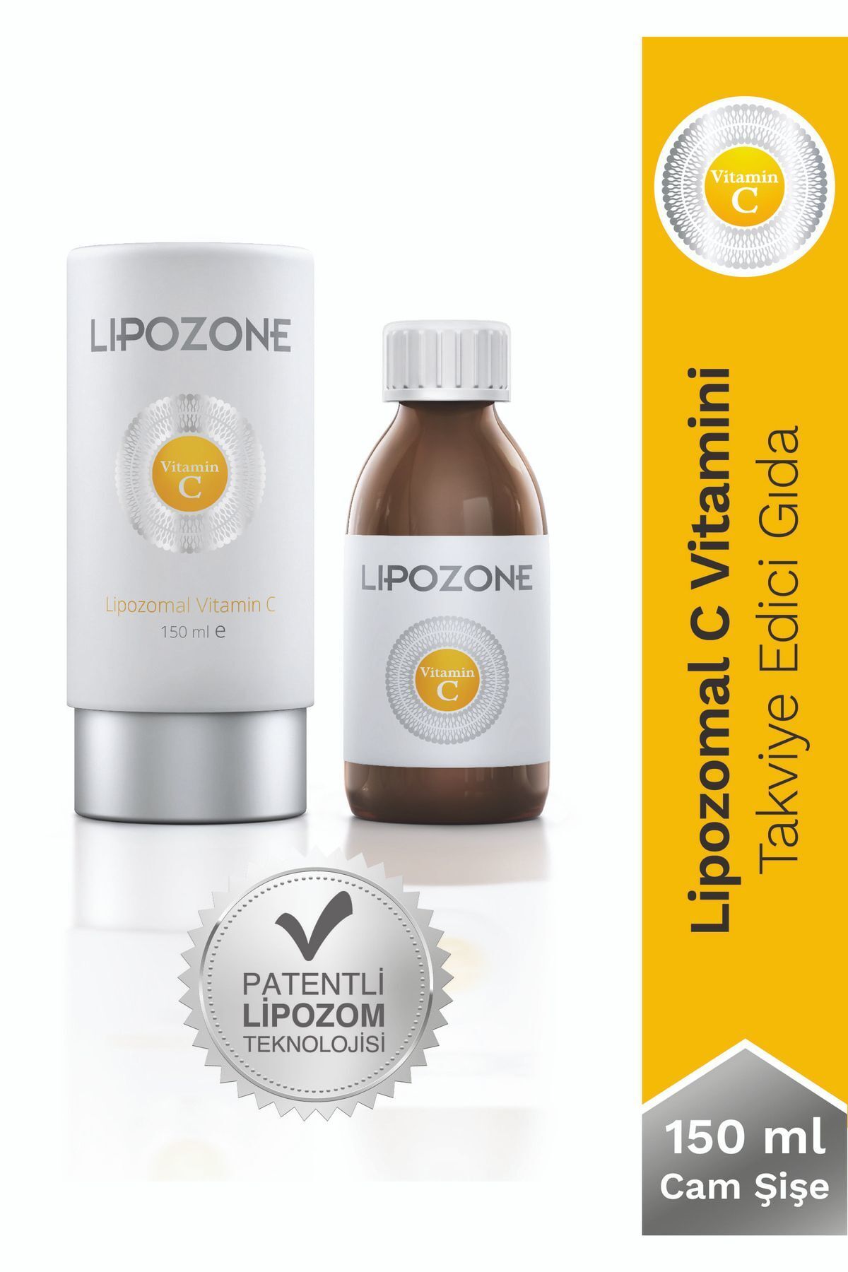 Lipozone Vitamin C 1000 mg 150 ml Şurup