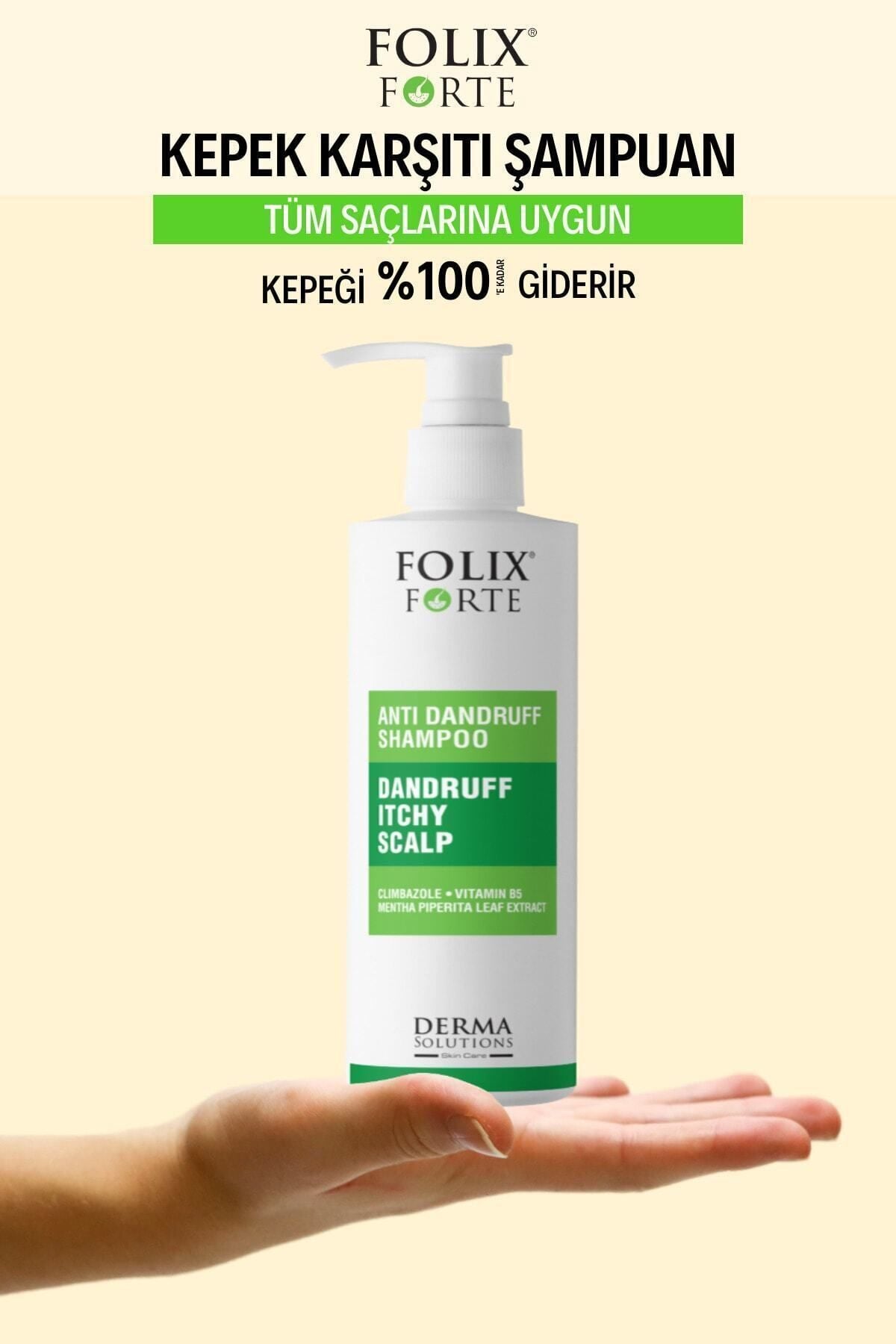 Derma Solutions Folix Forte Anti Dandruff Shampoo 400 ml