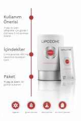 Lipozone Lipozomal Glutatyon 450 mg 30 Adet Sıvı Saşe