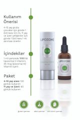 Lipozone Lipozomal D3 K2 Damla 60 ml