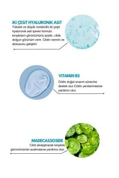 DermaSolutions HA B5 Cilt Serumu; Nemlendirici ve Dolgunlaştırıcı Cilt Bakım Serumu