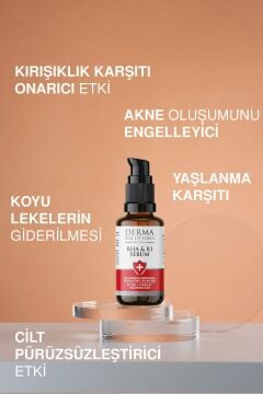 DermaSolutions RETİNOL SERUM - RHA B3 Yaşlanma,Kırışıklık, Akne Karşıtı ve Onarıcı Retinol Gece Serumu