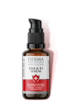 DermaSolutions RETİNOL SERUM - RHA B3 Yaşlanma,Kırışıklık, Akne Karşıtı ve Onarıcı Retinol Gece Serumu